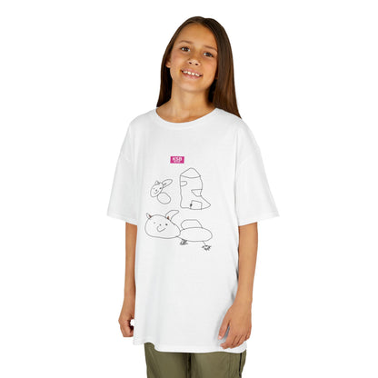 KSB Brnd. Kids Streetwear T-Shirt | "LOVE ALL OF ME" mit Kinder-Design & Herzprint
