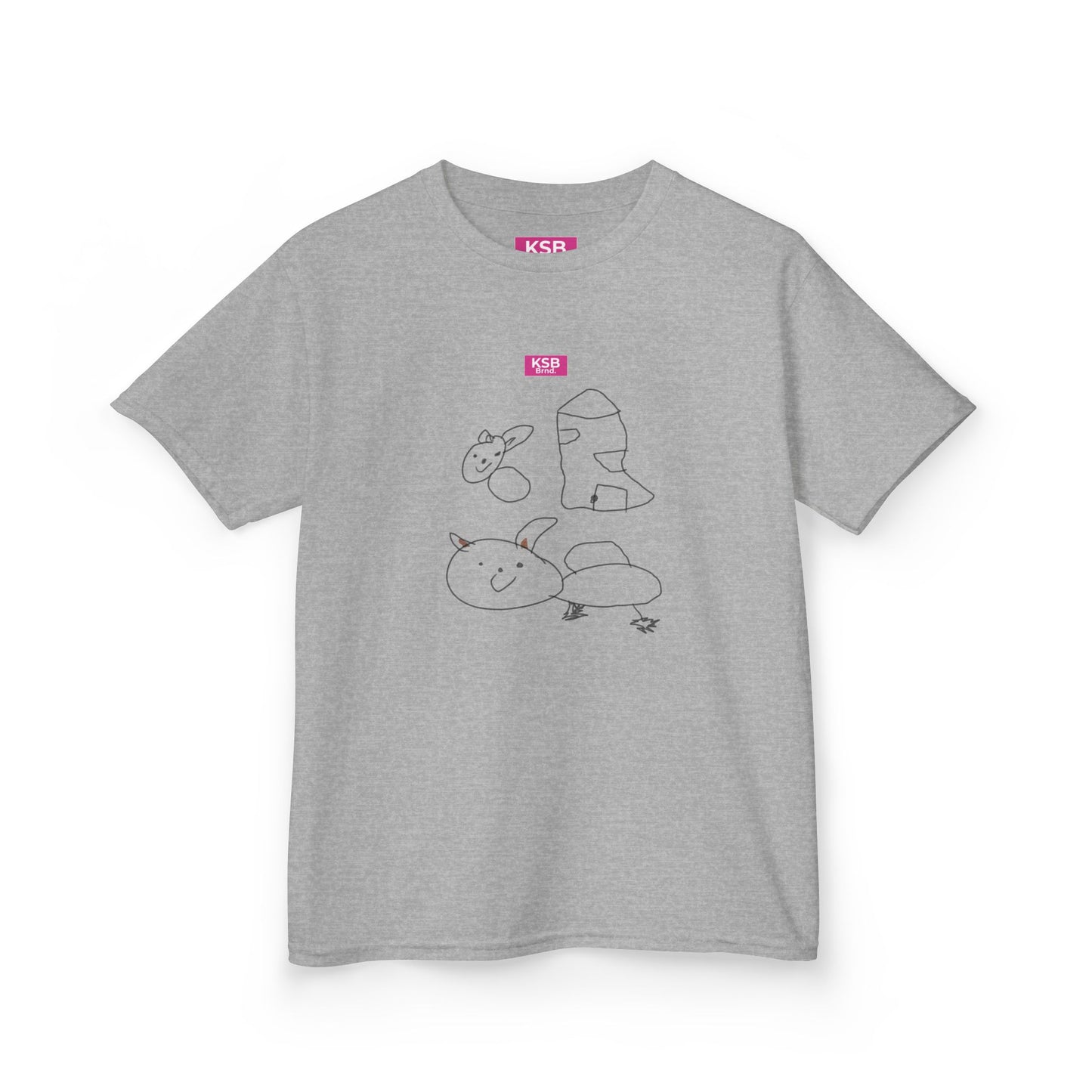 KSB Brnd. Kids Streetwear T-Shirt | "LOVE ALL OF ME" mit Kinder-Design & Herzprint