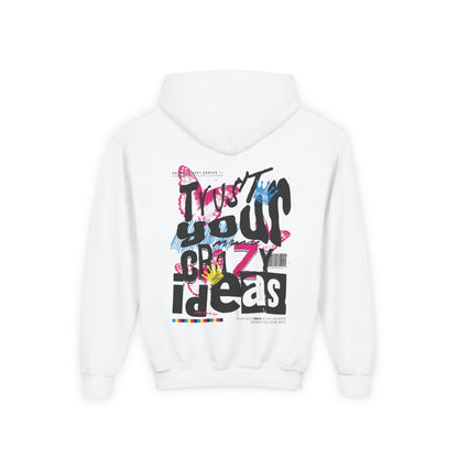 KSB Brnd. Kinder Hoodie - "Trust your Crazy Ideas" mit Butterfly-Design
