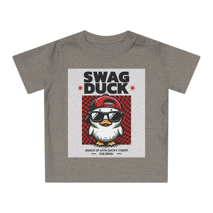 KSB Brnd. Baby T-Shirt "Swag Duck" - Ente mit Cap & Sonnenbrille