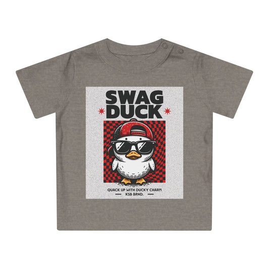 KSB Brnd. Baby T-Shirt "Swag Duck" - Ente mit Cap & Sonnenbrille