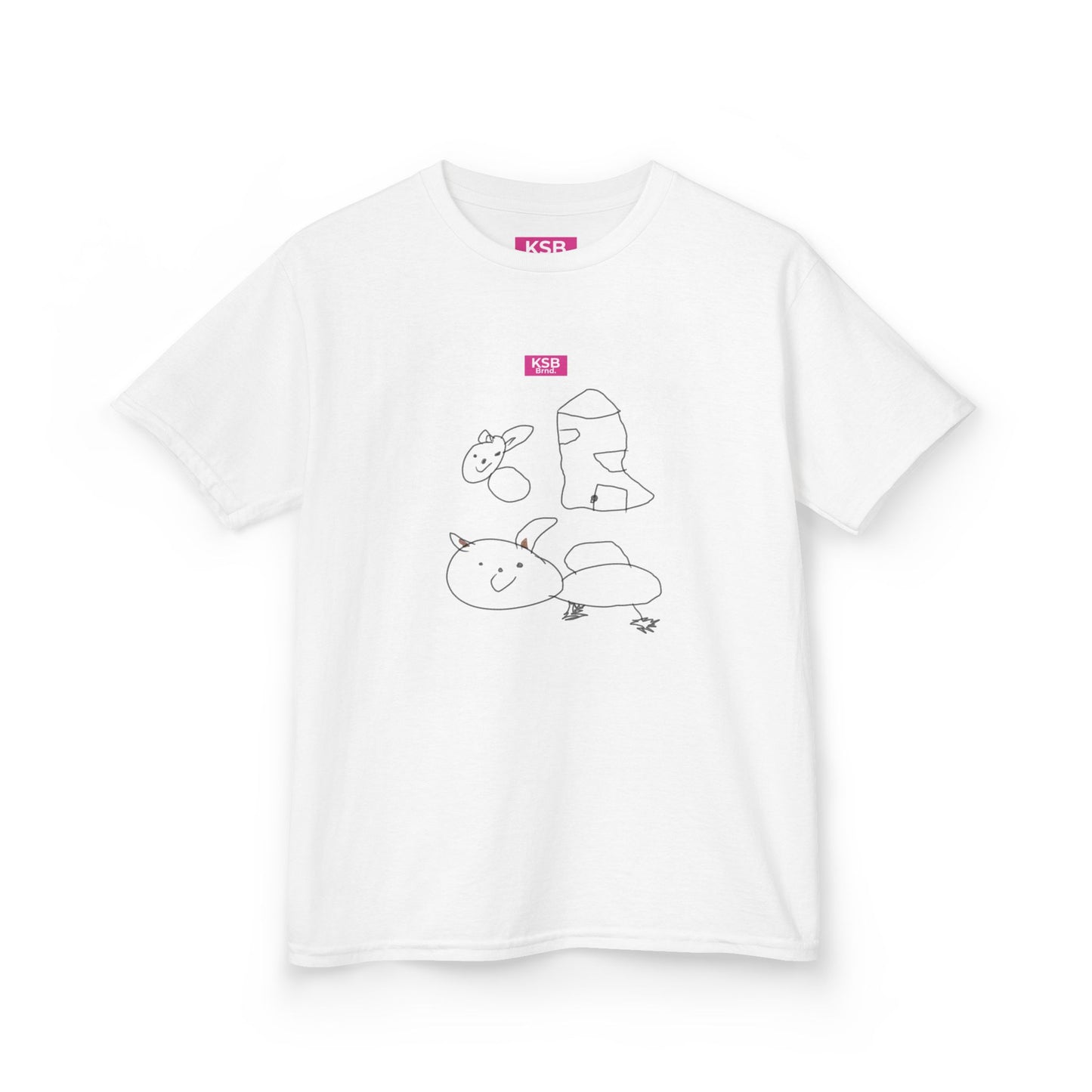 KSB Brnd. Kids Streetwear T-Shirt | "LOVE ALL OF ME" mit Kinder-Design & Herzprint