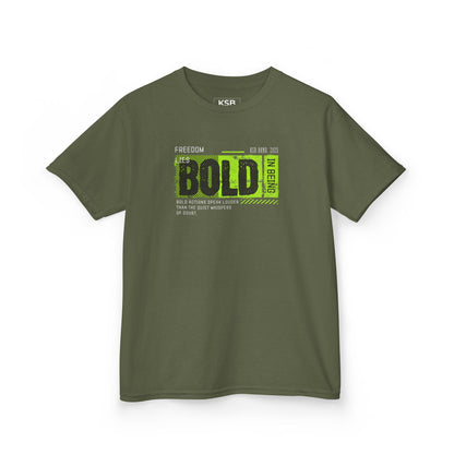 KSB Brnd. Streetwear Kinder T-Shirt | FREEDOM LIES - Bold in Being