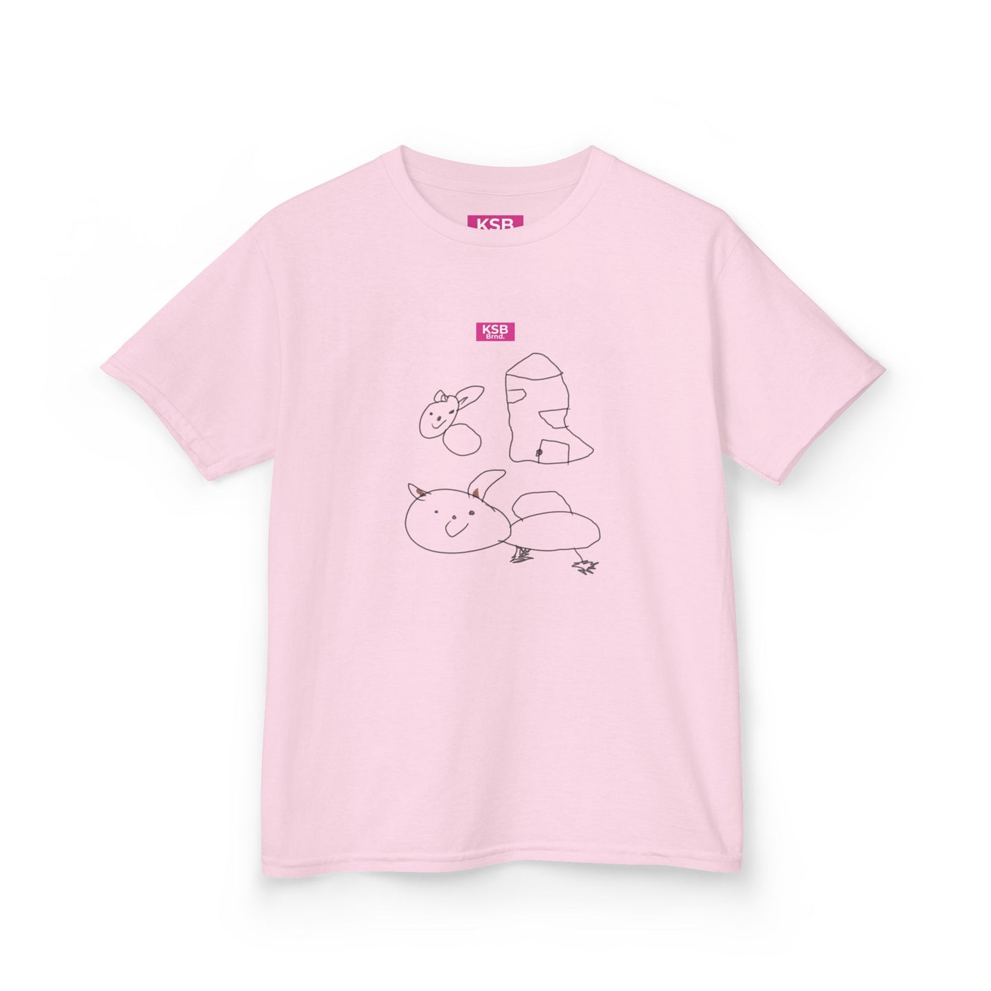 KSB Brnd. Kids Streetwear T-Shirt | "LOVE ALL OF ME" mit Kinder-Design & Herzprint