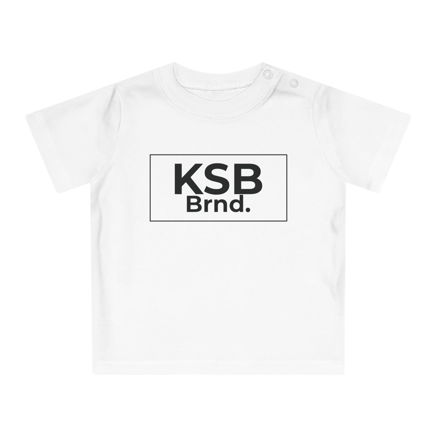 Cooles Baby T-Shirt aus Bio-Baumwolle mit KSB Brnd. Logo