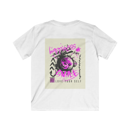 Streetwear T-Shirt für Kinder | KSB Brnd. Logo & Bär mit Graffiti-Print