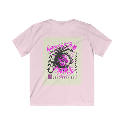 Streetwear T-Shirt für Kinder | KSB Brnd. Logo & Bär mit Graffiti-Print