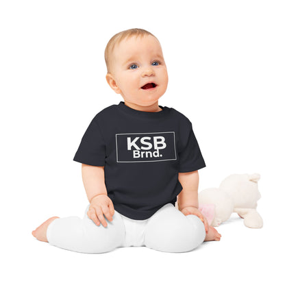 Cooles Baby T-Shirt aus Bio-Baumwolle mit KSB Brnd. Logo