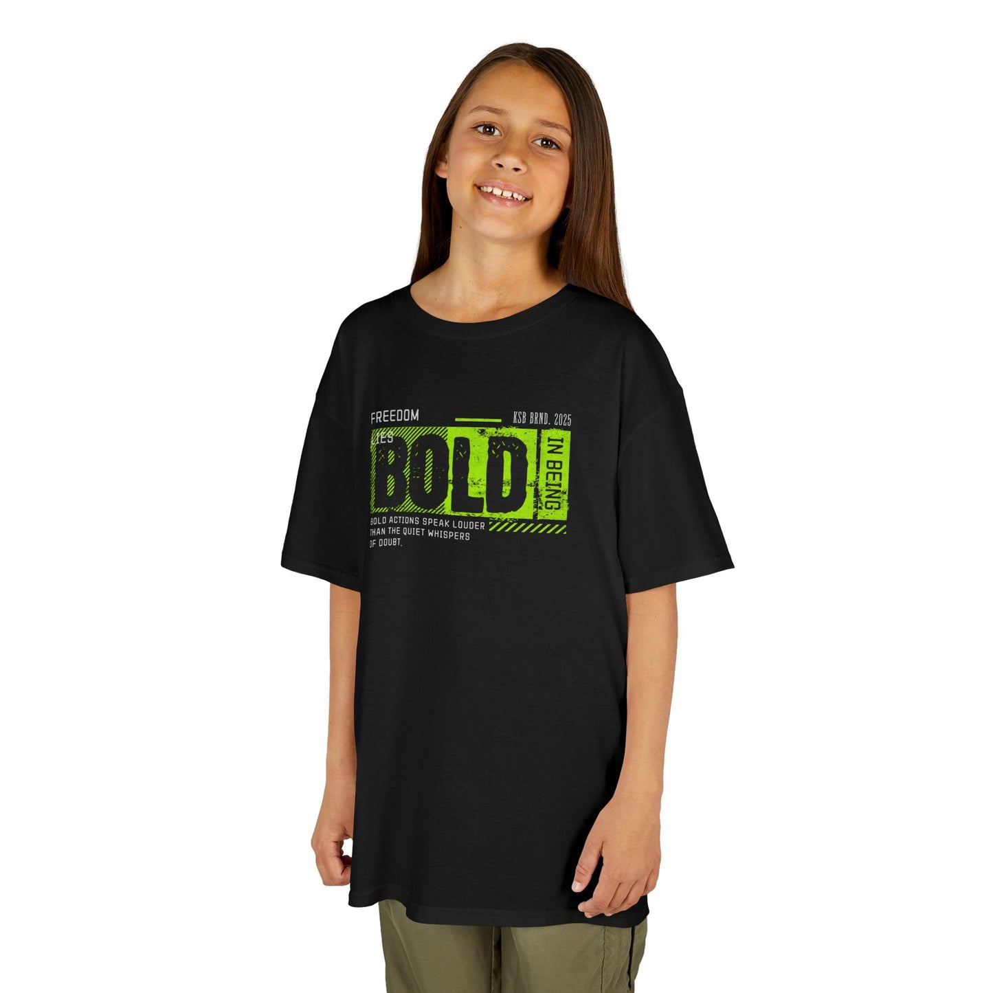 KSB Brnd. Streetwear Kinder T-Shirt | FREEDOM LIES - Bold in Being