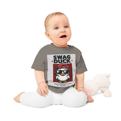 KSB Brnd. Baby T-Shirt "Swag Duck" - Ente mit Cap & Sonnenbrille
