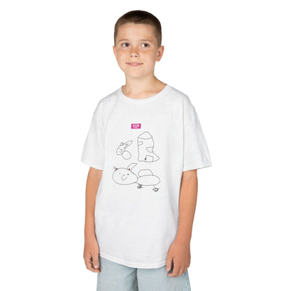 KSB Brnd. Kids Streetwear T-Shirt | "LOVE ALL OF ME" mit Kinder-Design & Herzprint